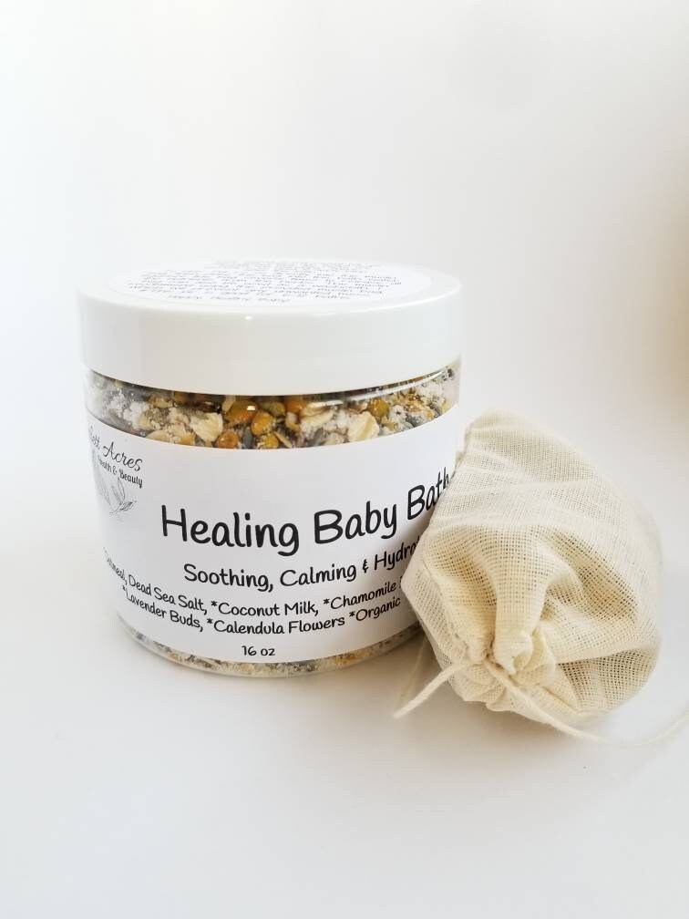 Healing Eczema Bath / Herbal Baby Bath / Eczema Bath ...