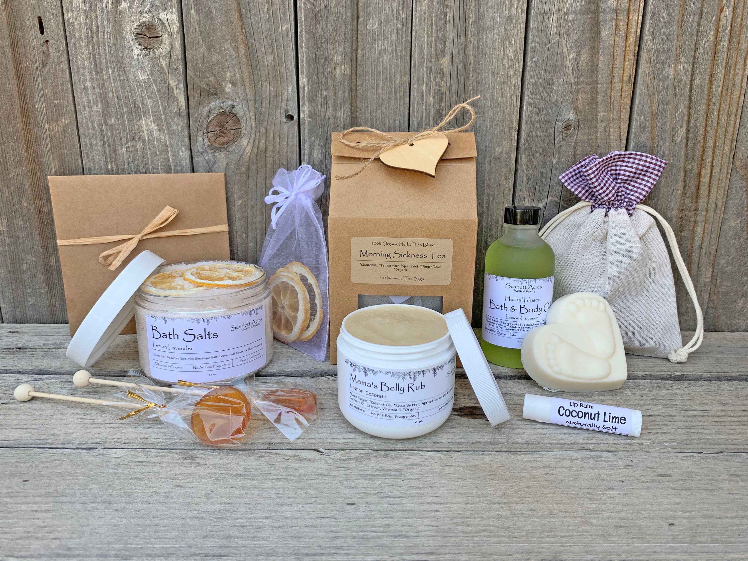 Morning Sickness Kit, 1st Trimester Gift Set, Mom To Be Gift Box