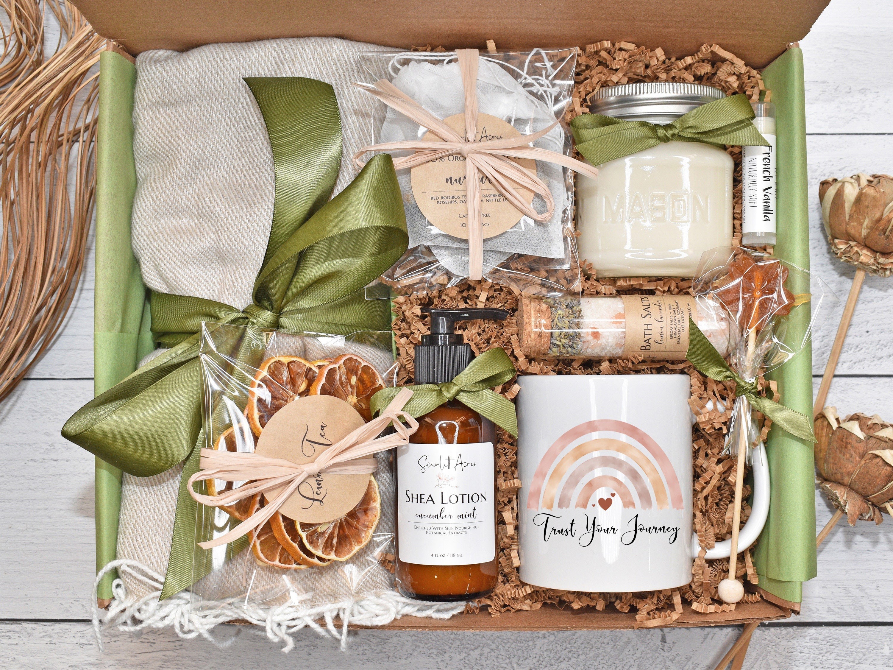 Fertility Gift Box, IVF Care Package, IVF Gift Basket, Fertility Candle, Infertility Gifts, IUI