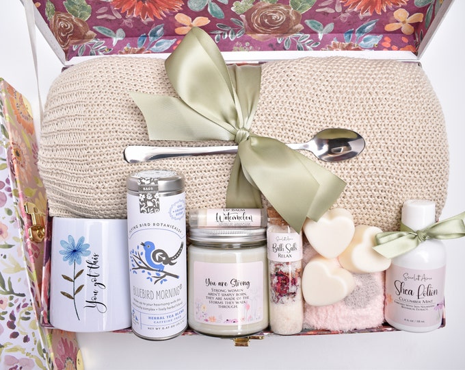 Fertility Gift Box, IVF Care Package, IVF Gift Basket, Fertility Candle, Fertility Bracelet, IUI Care Package, Ivf Transfer day
