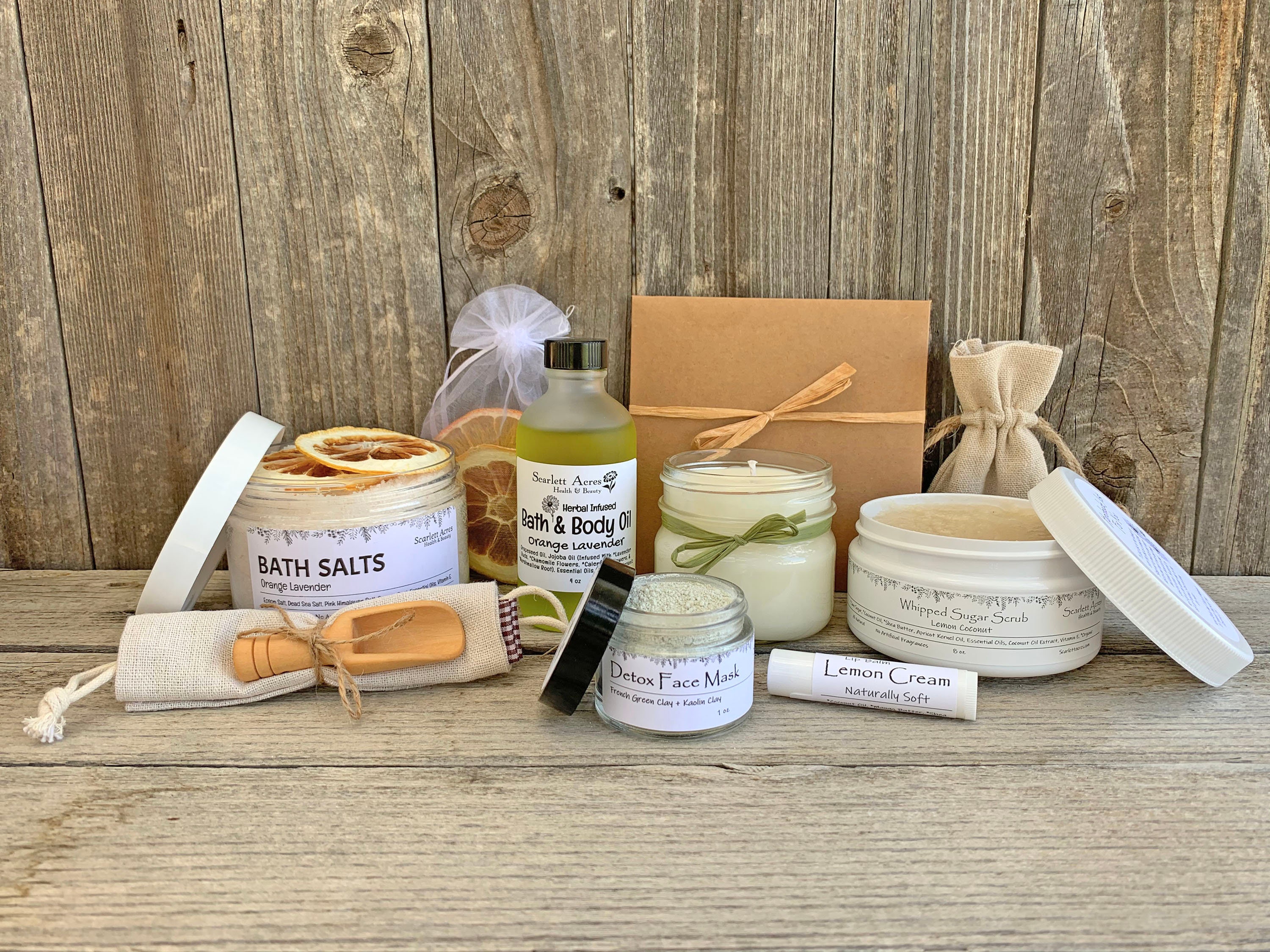 Birthday Gifts For Her, Organic Spa Gift Set, Graduation Gift Box