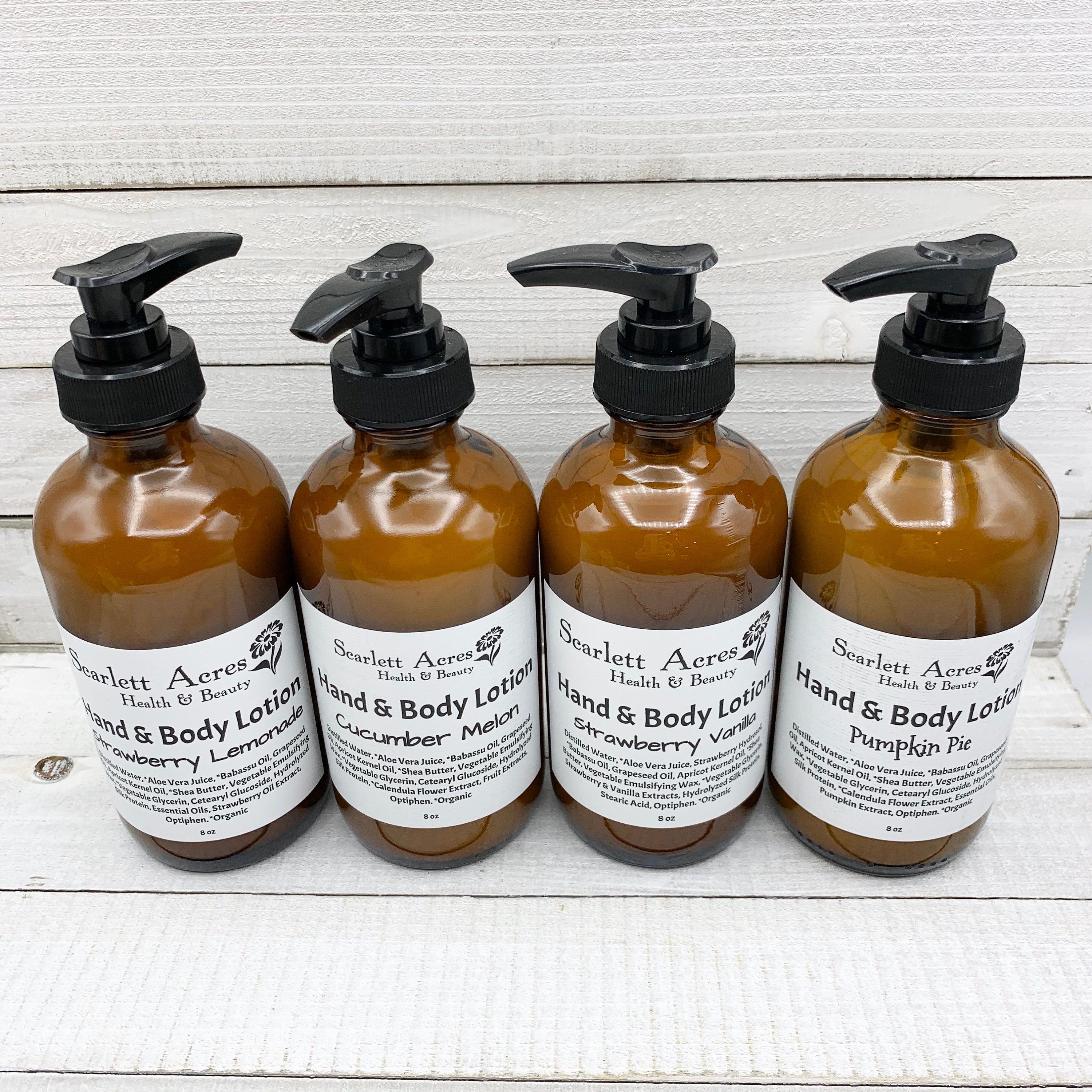 Shea Butter Lotion, Herbal Lotion, Botanical Lotion, Natural Body