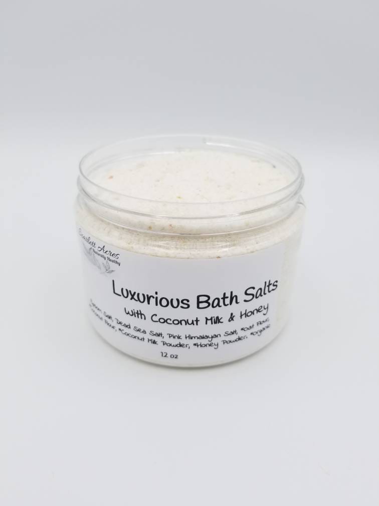 Coconut Milk And Honey Bath / Oatmeal Bath Soak / Coconut Milk Bath