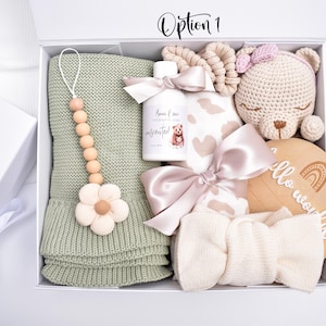 Newborn Baby Girl Gift Box, Newborn Baby Boy Gift Basket, Baby Shower Gift Box, Mom And Baby, Gender Neutral, New Mother Gift Set