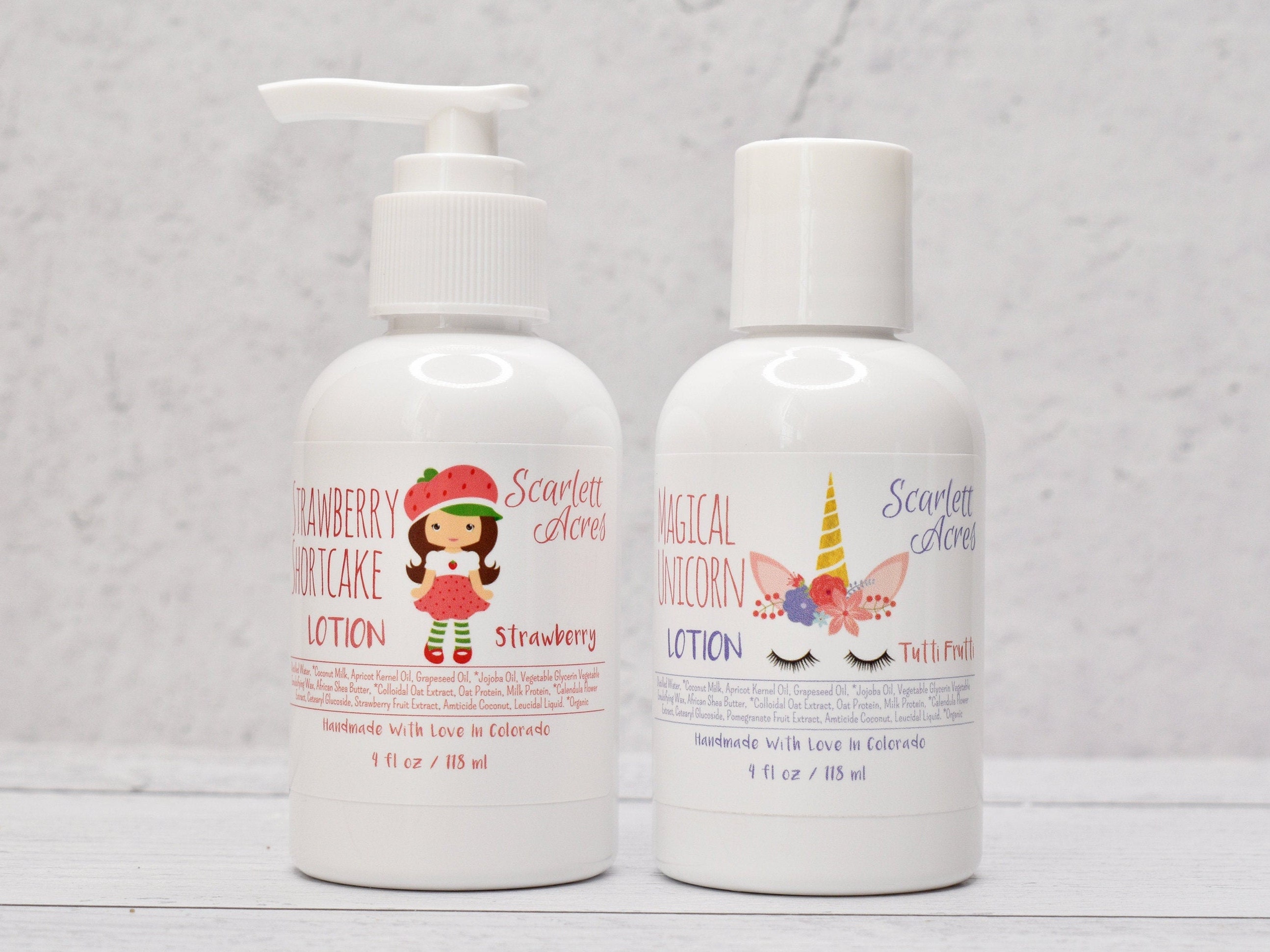 Kids Strawberry Lotion Unicorn Lotion Kids Organic Lotion Etsy Nederland