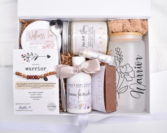 Cancer Care Package, Breast Cancer Gift Box, Cancer Gift Basket, Cancer Gifts Women, Comfort Care Package, Chemotherapy Gift, Warrior Mug