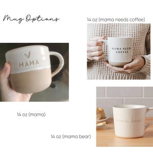 New Mom Care Package, Congratulations Mama Gift Basket, Mom To Be Pregnancy Gift Box, First Time Expecting Mother image 7