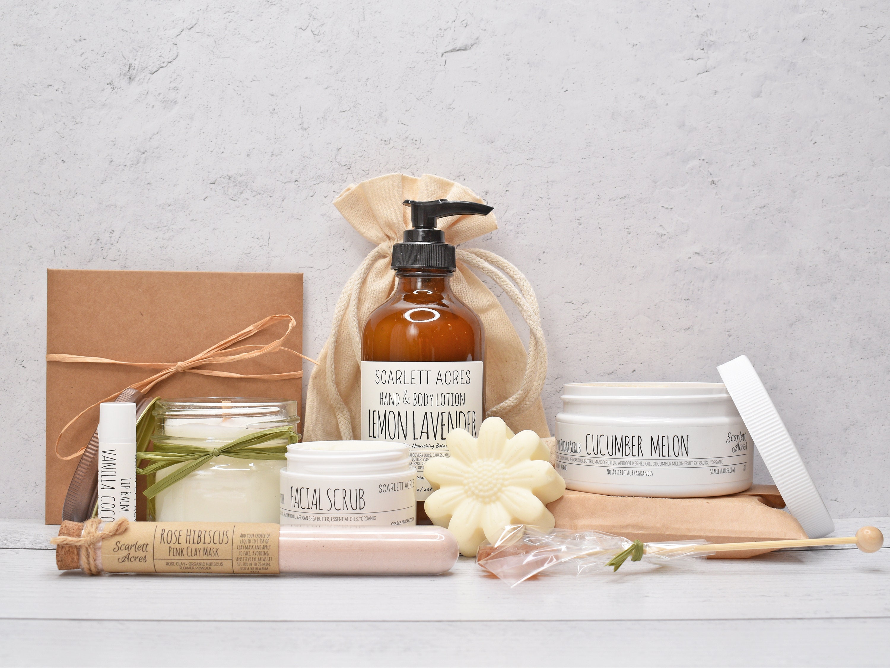 Skin Care Gift Box, Sister Birthday Gift Box, Pamper Her Gift Box, Soap