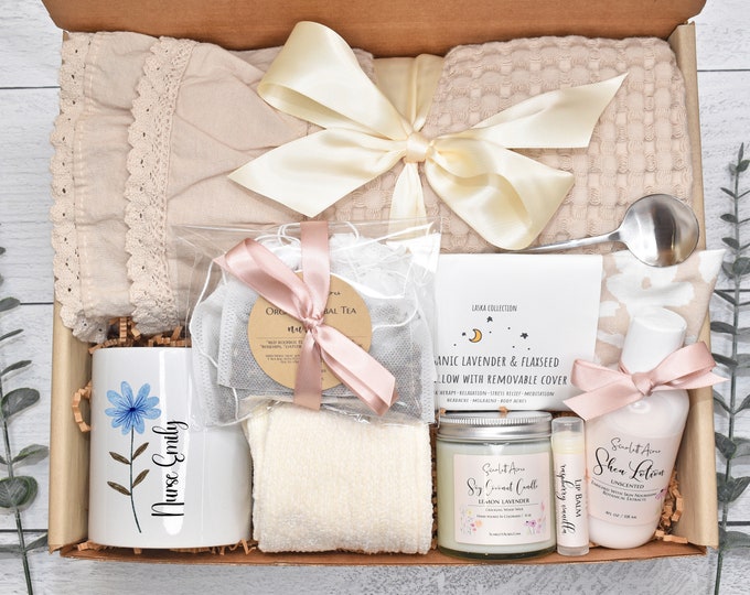 Nurse Care Package, Large Nursing Gifts, Nurse Birthday Gift Box, Nurse Gift Basket, Nurse Thank You, Nurse Appreciation, Nurse Self Care