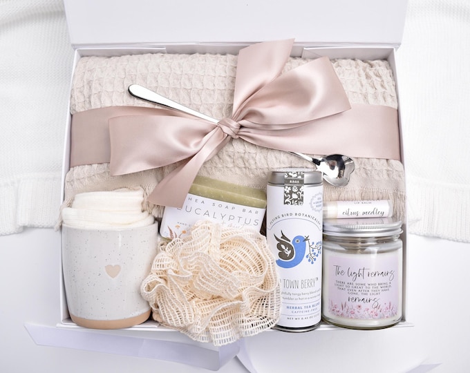 Sympathy Gift Basket, Loss Of Mother, Grief Care Package, Bereavement Gifts, Husband's Death, Sorry For Your Loss, Gift Box For Women