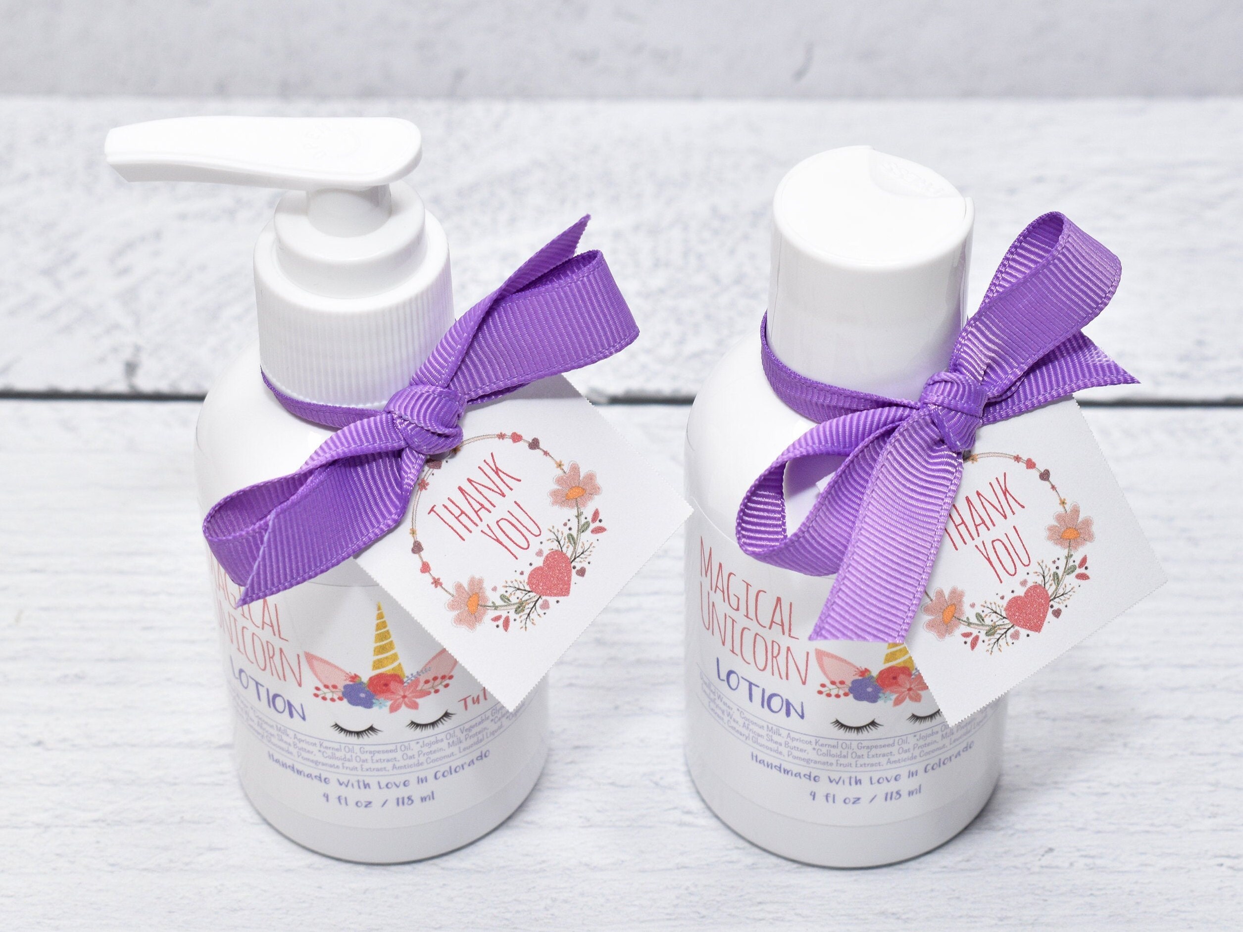 6 Unicorn Lotion Favors Fruit Scented Lotion Gifts Children s Lotion 