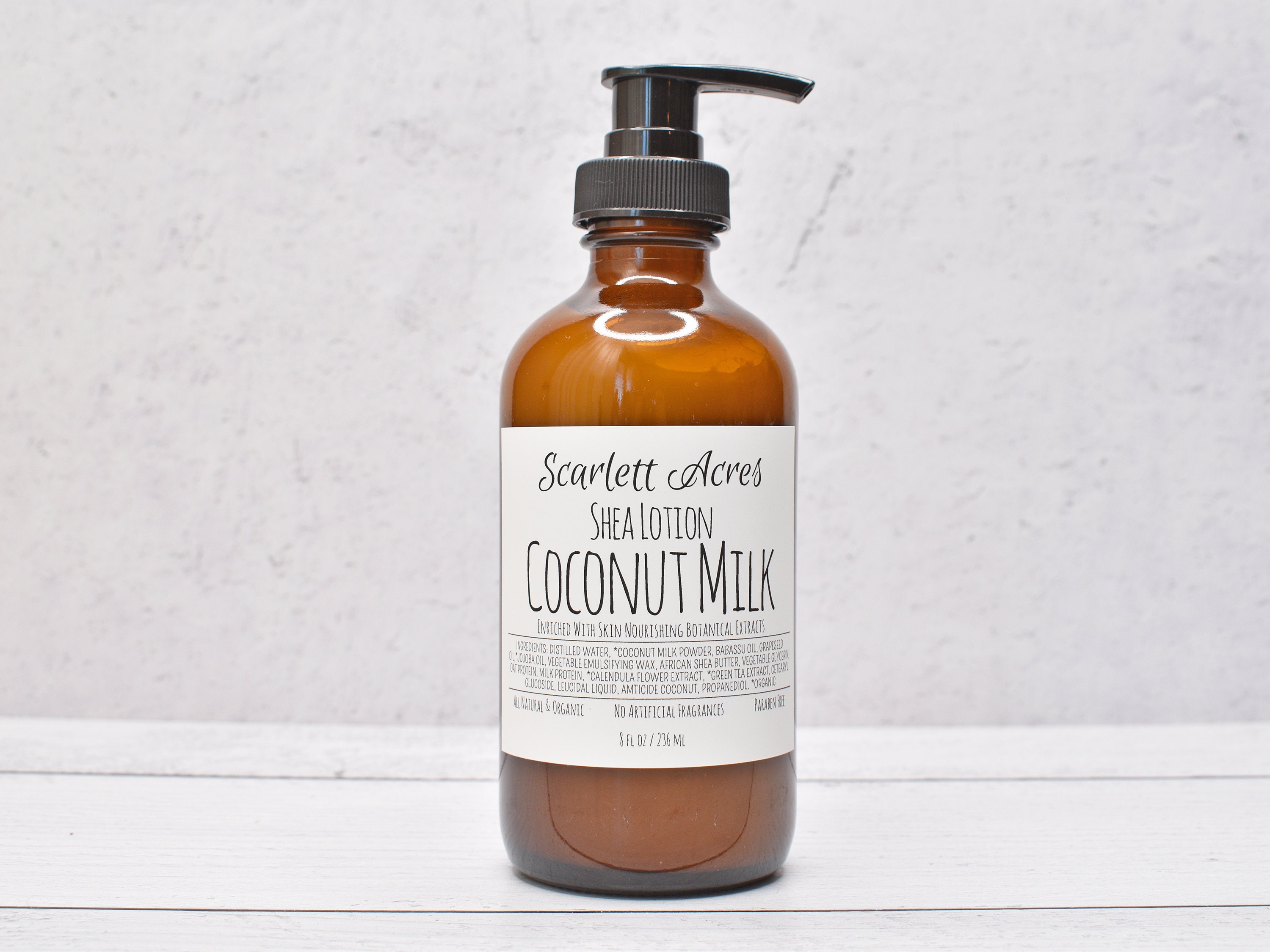 Unscented Lotion, Coconut Milk Lotion, Organic Hand Lotion, Hand & Body