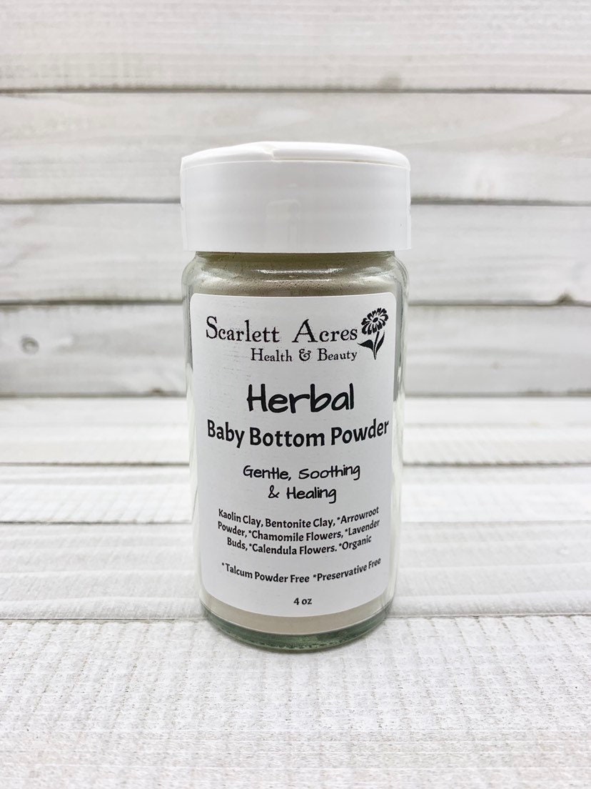 Herbal Baby Powder / Natural Baby Powder / Baby Powder / Organic Baby Powder / Talc Free Powder