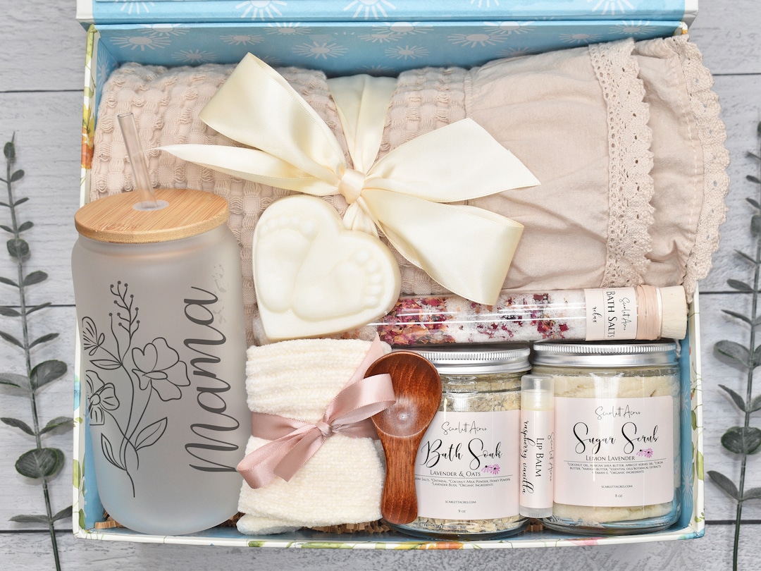 Large Pregnancy Gift Box, Third Trimester Gift, Expecting Mother Gift