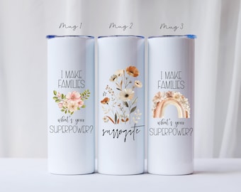 Proud Surrogate Mug, Surrogacy Gifts, Surrogate Mother, Birthday Gifts, Personalized Coffee Mug, Thank You Gifts, IVF Gifts, Coffee Tumbler