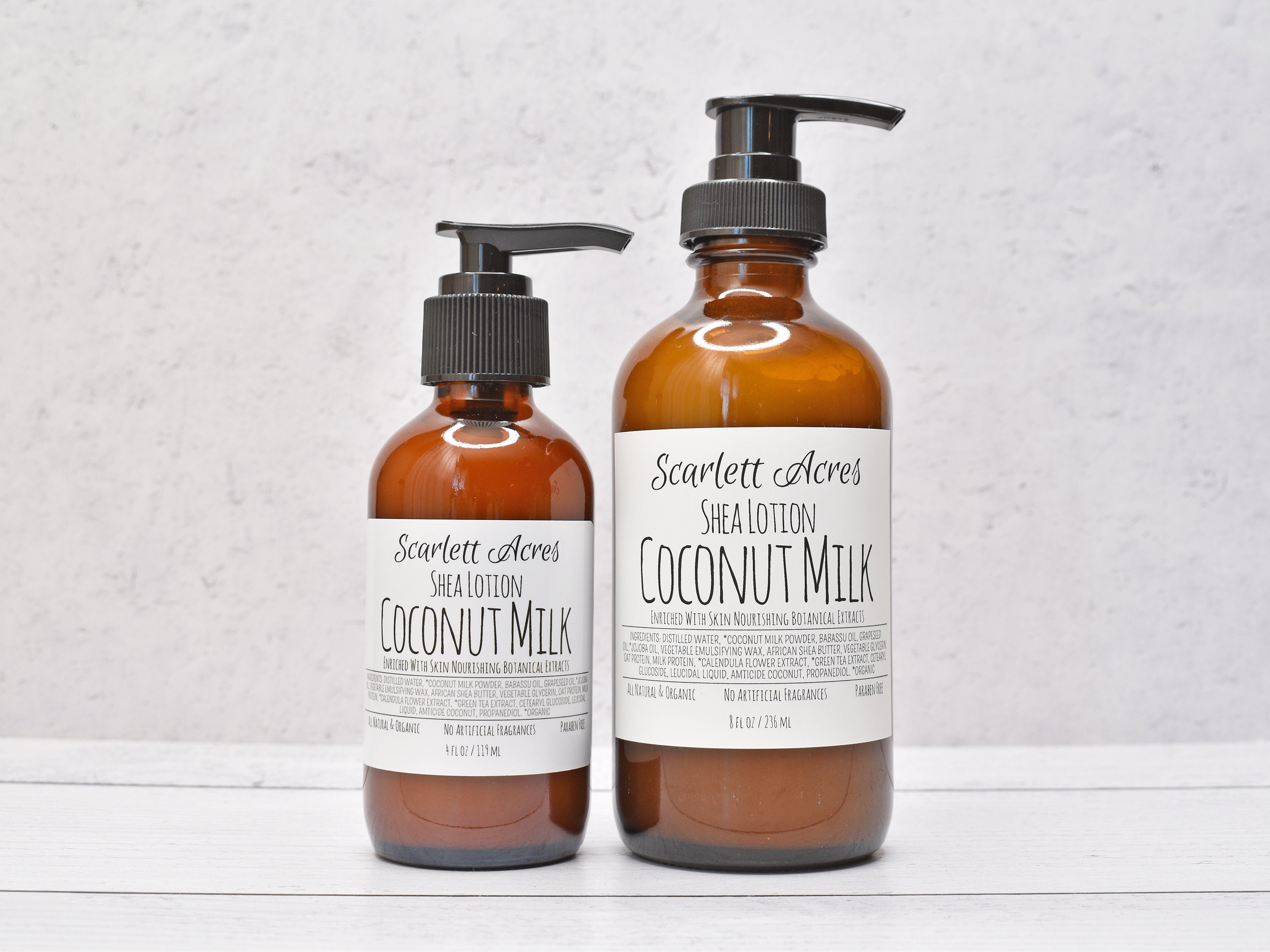 Unscented Lotion, Coconut Milk Lotion, Organic Hand Lotion, Hand & Body