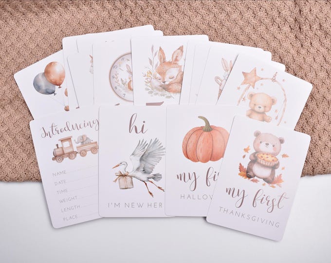 Monthly Milestone Cards, Markers, Memories, Newborn Baby Boy, Baby's First Year, New Mom And Baby, Welcome Hello Baby, First Christmas