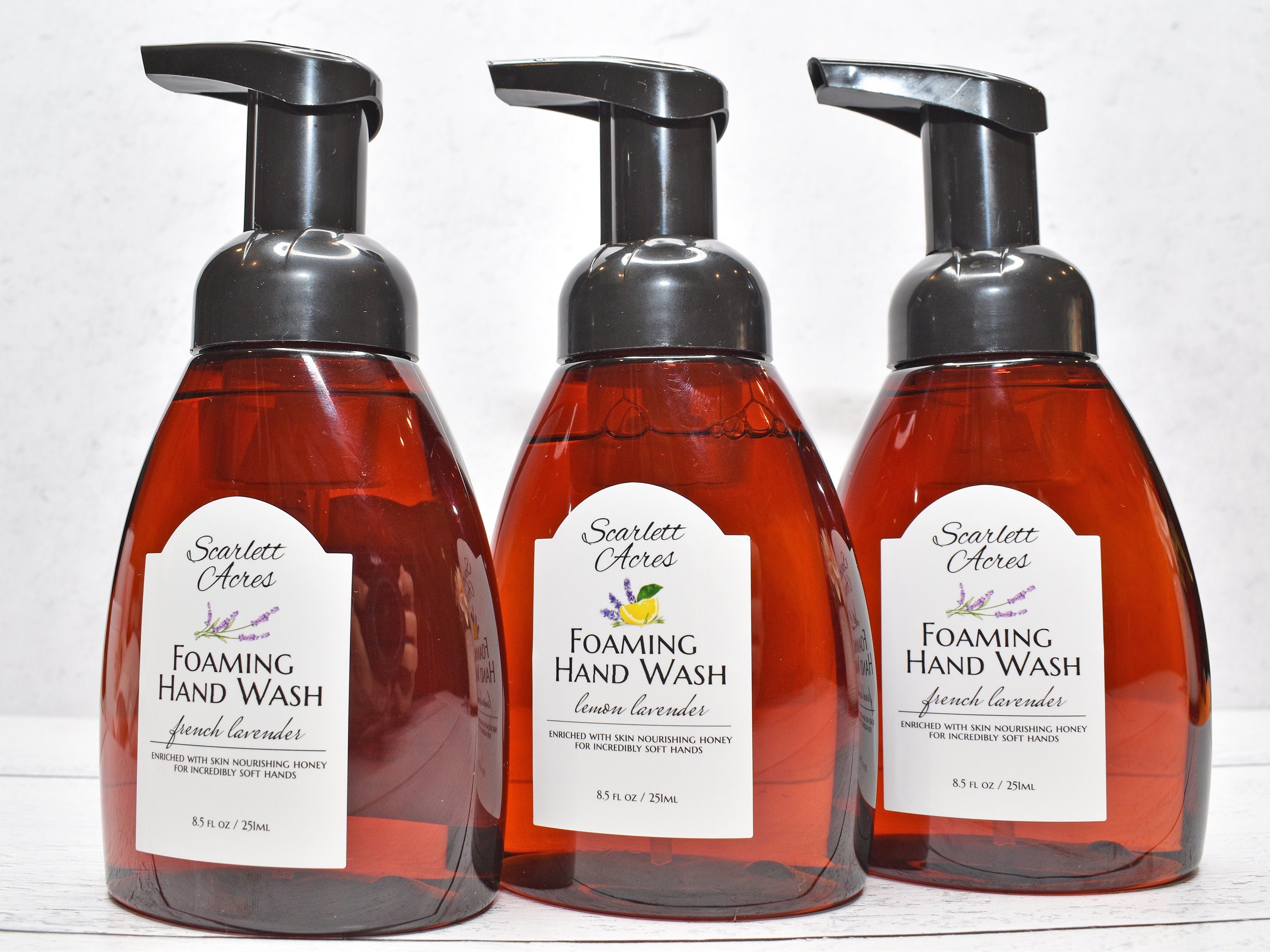 Foaming Hand Soap, Organic Hand Soap, Natural Hand Soap, Lemon Lavender