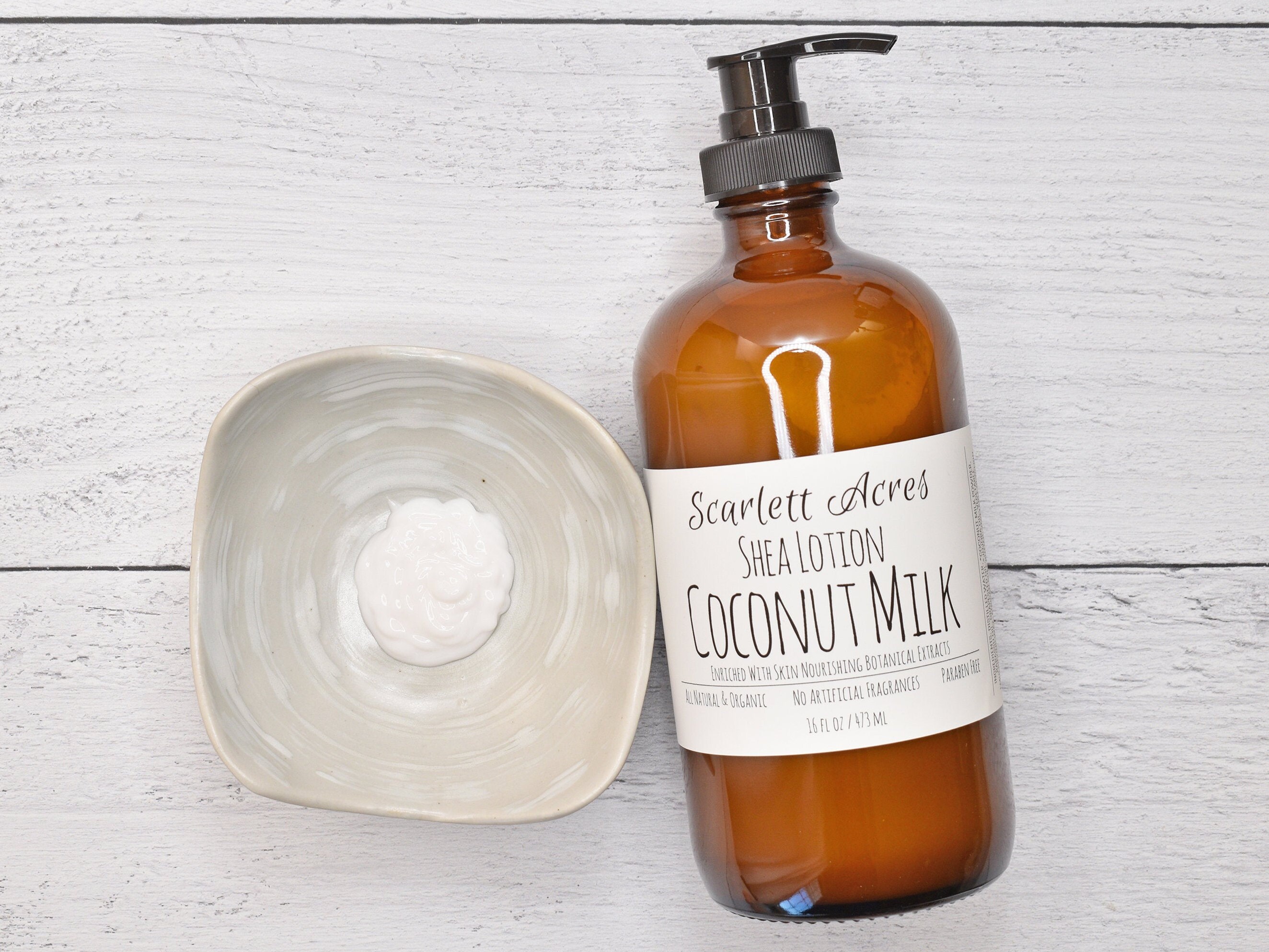 Unscented Lotion Coconut Milk Lotion Organic Hand Lotion Hand And Body