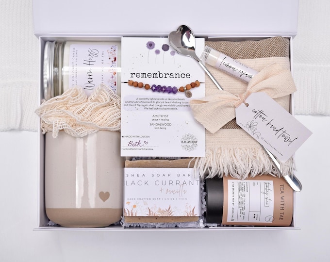 Grief Care Package, Sympathy Gift Box, Sympathy Gift Basket, Loss Of Mother, Death Of Father, Bereavement Gift Box, Sorry For Your Loss