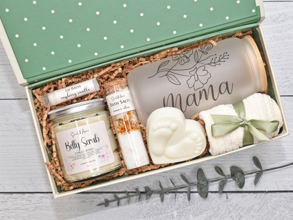 Cadeau femme enceinte, coffret cadeau grossesse, coffret cadeau future  maman, deuxième trimestre, trousse de soins pour nouvelle maman, panier  cadeau nouvelle maman -  France