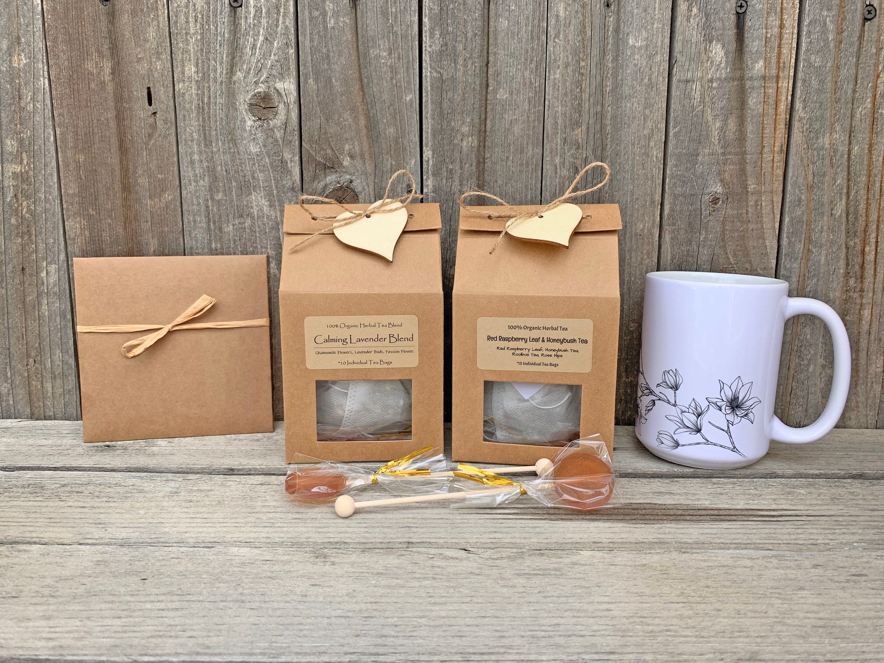 Tea And Mug Gift Set, Tea Lover Gift, Teacher Appreciation Gift, Gift