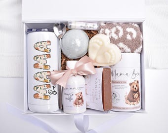 Pregnancy Gift Box, First Trimester Gift, Second Trimester Kit, Expecting Mother, New Mom Care Package, Third Trimester, Mama Bear Gift Set