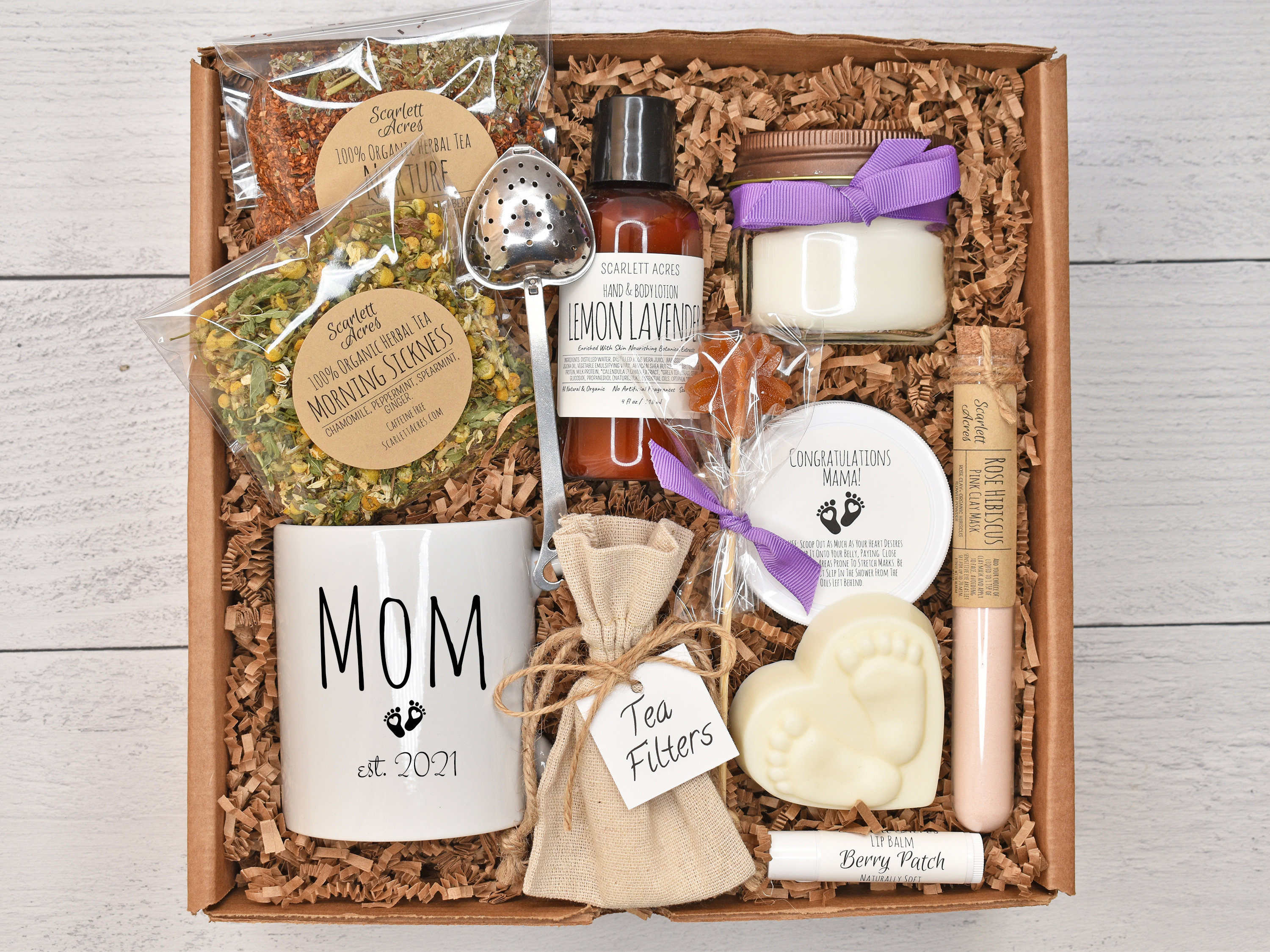 New Mom Care Package, New Mom Gift Basket, Expecting Mom Gift, Pregnant Sister, Pregnancy Gift