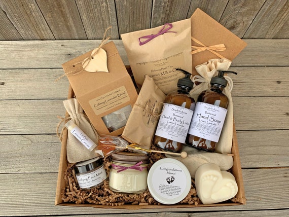 care package for expecting mom