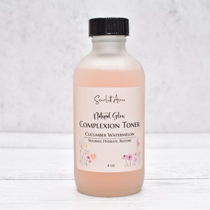 Cucumber Watermelon Toner, After Sun Toner, Hydrating Toner, Dry Skin Toner, Organic Toner, Natural Face Toner, Facial Toner, Sensitive Skin