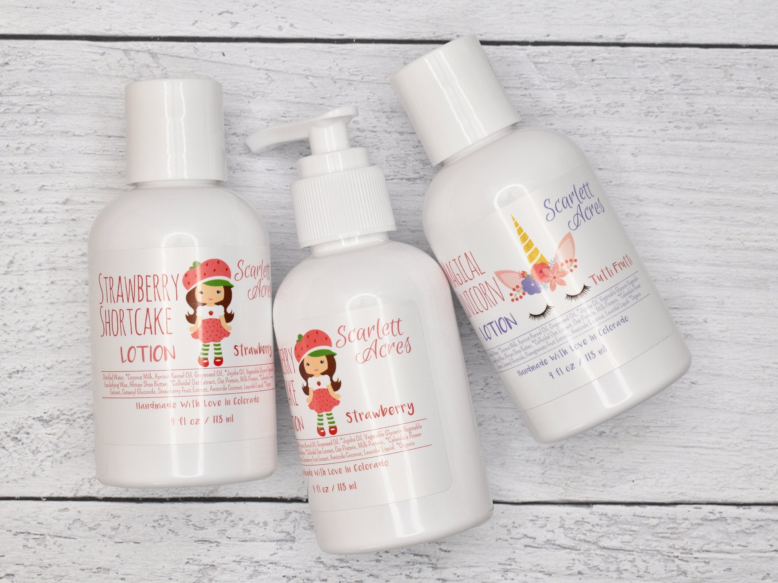 6 Unicorn Lotion Favors Fruit Scented Lotion Gifts Children s Lotion 