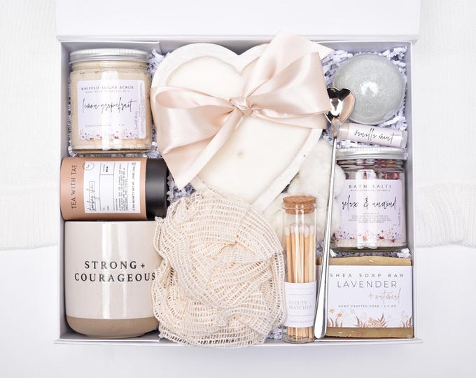 Cancer Care Package For Her, Chemo Gift Basket, Comfort Gifts For Women, Breast Cancer Gift Box, Chemotherapy Gifs, Cancer Survivor