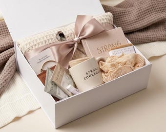 Christian Gift Box, Comfort Care Package, Devotional Journal, Inspirational Encouragement Gift Box For Women