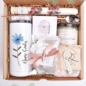 Nurse Appreciation, Nurse Gift Basket, Nurse Gift Box, Nurse Graduation, Nursing Gifts, Thank You Gift, Registered Nurse, Personalized Mug