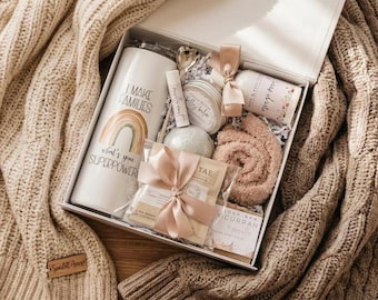 Surrogate Mother Spa Gift Box, Surrogacy Thank You Gift Basket, IUI Transfer Day