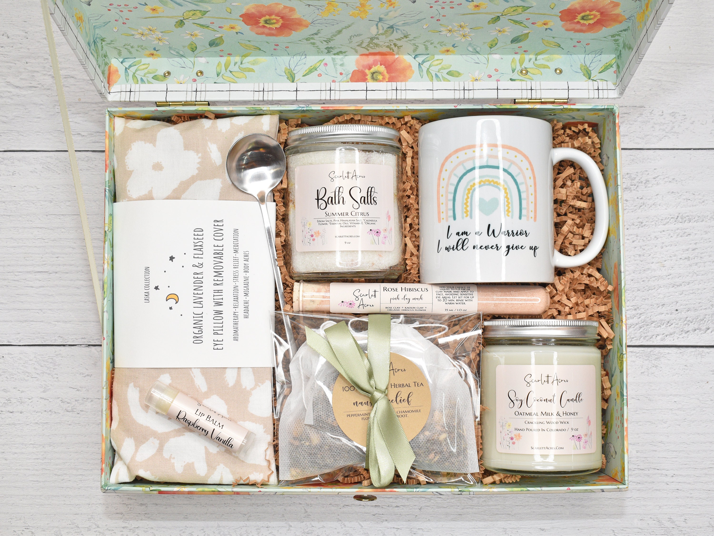 Get Well Soon Gift Box, Cancer Care Package, Chemo Care Package