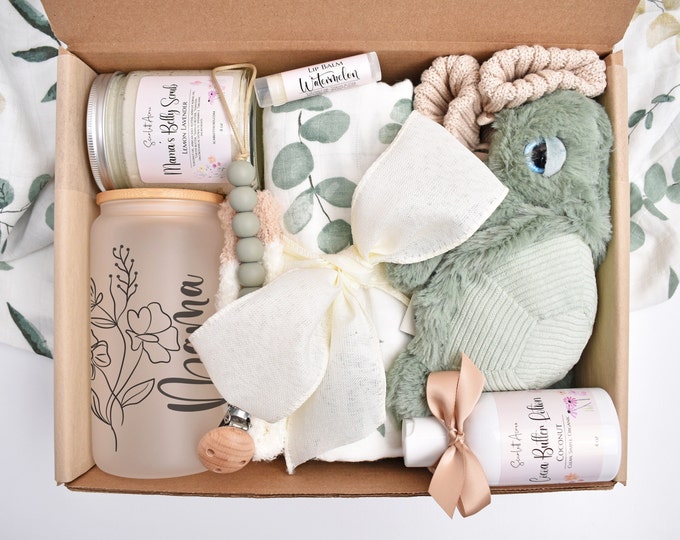New Baby Gift Box, Baby Boy Gift Basket, Baby Shower Gift Box, Newborn Baby Girl, Gender Neutral Gift, Baby Girl Gift Box, Baby Blanket
