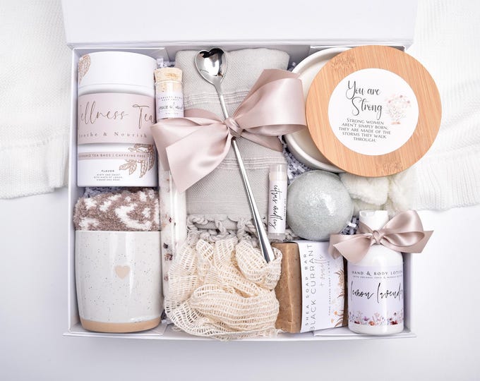 Cancer Gifts For Women, Chemo Care Package, Breast Cancer Gift Box, Cancer Gift Basket, Cancer Care Package For Her, Self Care Gift Box