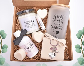 Loss Of Dog Gift Box, Pet Memorial, Cat Memorial, Dog Sympathy, Personalized Gifts, Pet Sympathy Mug, Sympathy Candle, Grief Gift Basket