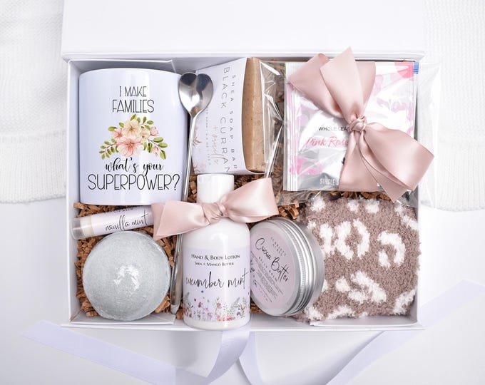 Surrogate Gift Box, Surrogacy Gifts, Surrogate Basket, Thank You Gifts, Surrogate Birthday, IUI Transfer Day, Surrogate Mother