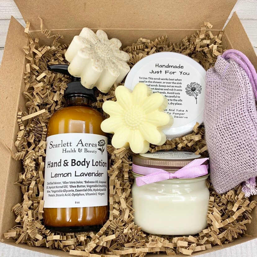 Self Care Kit, Organic Care Package, Birthday Gifts For