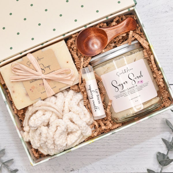 Self Care Gift Box, Organic Spa Gift Set, Birthday Gifts Her, Gift Baskets Women, Large Bath Gift Set, Thank You Gift Box, Best Friend Gift