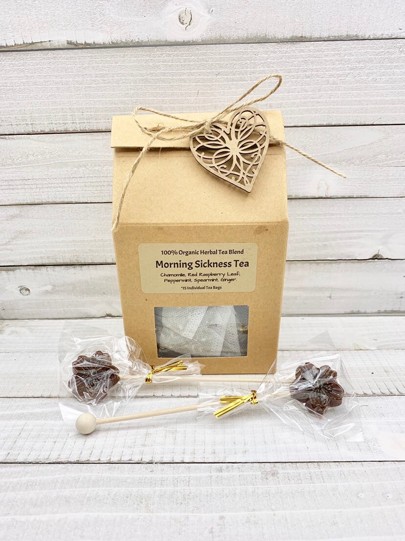 Morning Sickness Gift Basket, Expecting Mom Gift Box, Mom To Be Gift