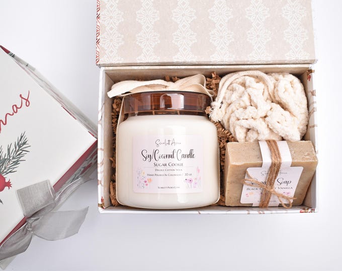 Candle And Soap Gift Set, Birthday Gifts Her, Candle Gift Set, Thinking Of You, Thank You Gifts, Best Friend Gift Box, Gift Baskets Women