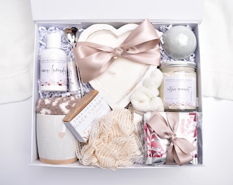 Sympathy Gift Basket, Grief Care Package, Loss Of Mother, Death Of Father, Bereavement Gift Box, Sorry For Your Loss, Candle Gift Set