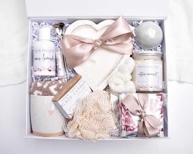 Sympathy Gift Basket, Grief Care Package, Loss Of Mother, Death Of Father, Bereavement Gift Box, Sorry For Your Loss, Candle Gift Set