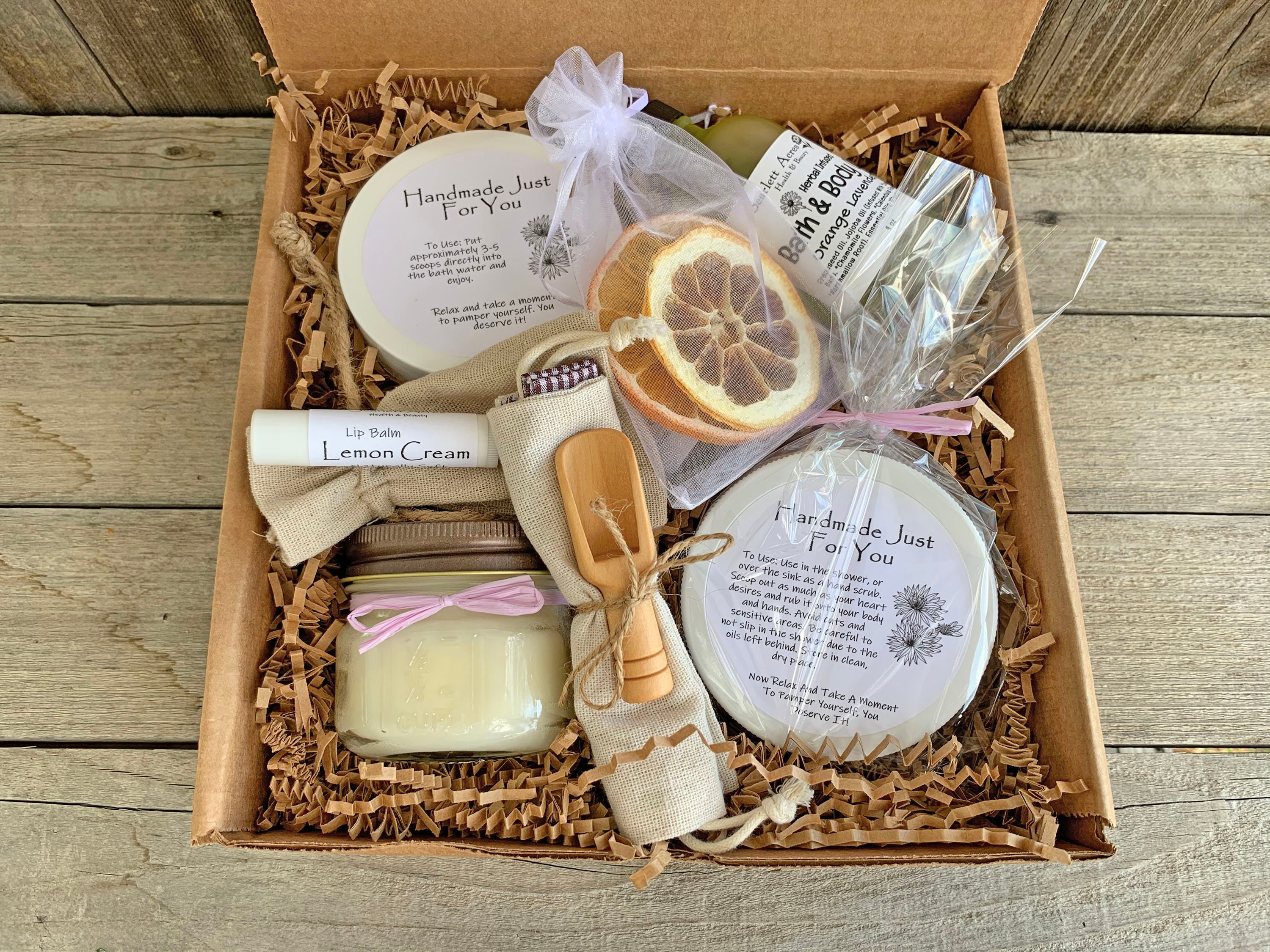 Birthday Gifts For Her, Organic Spa Gift Set, Graduation