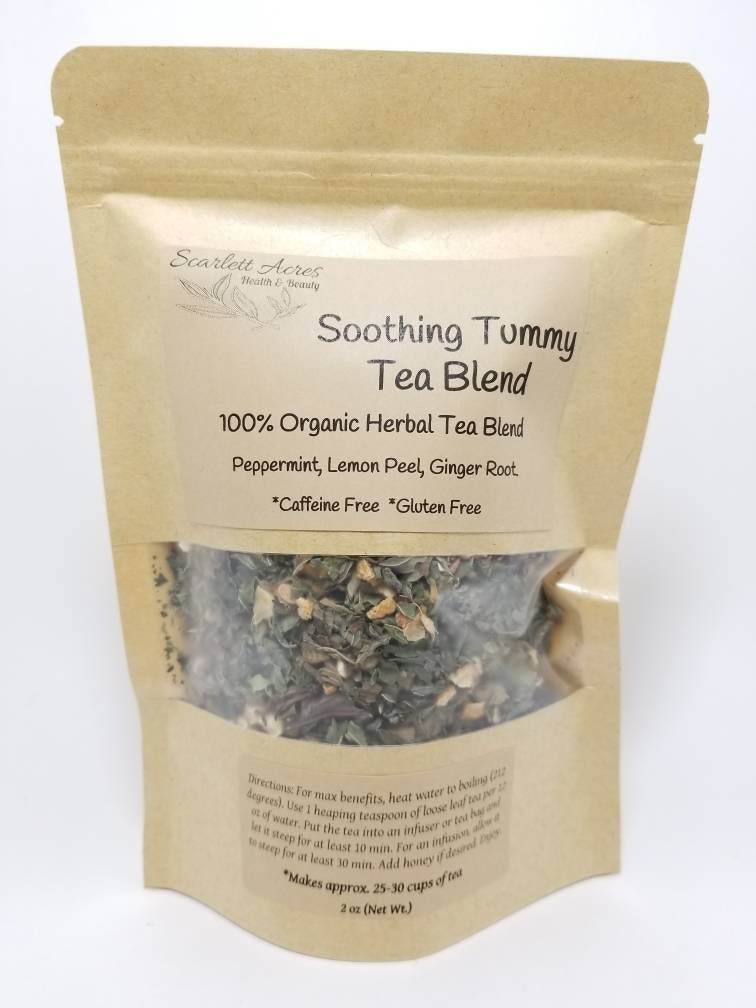 Organic Nausea Tea, Morning Sickness Tea, Pre Filled Tea Bags, Organic