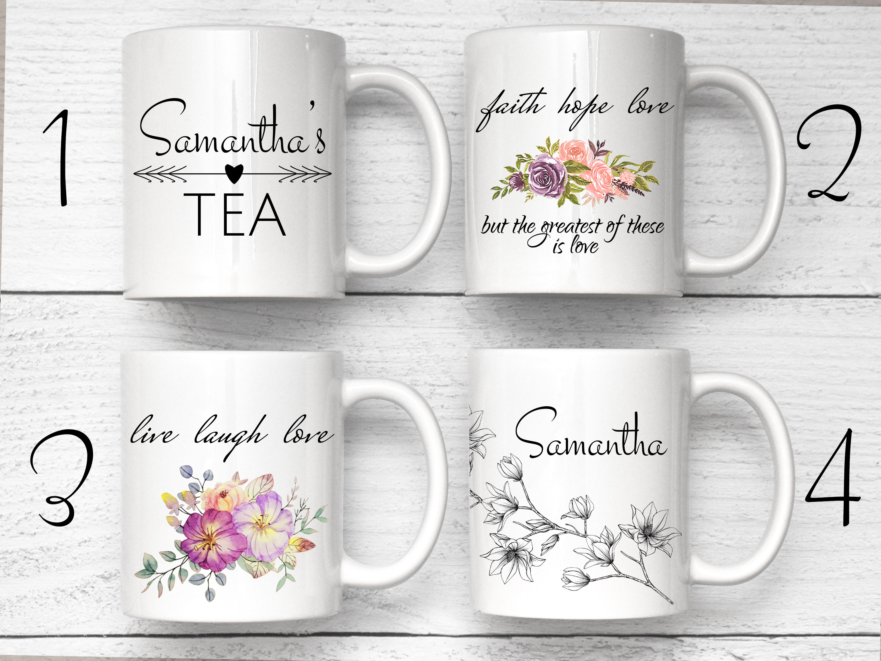 Tea And Mug Gift Set, Thank You Gift Box, Tea Gift Basket, Tea Lover