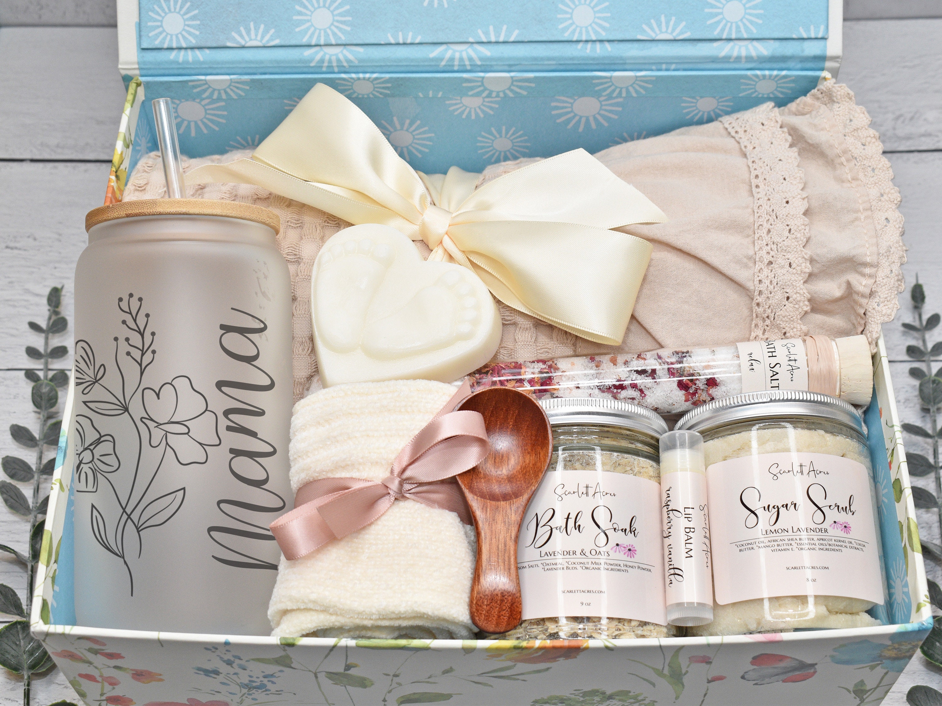Zelica Ultimate New Mom Gifts, Care Package/Gift Basket, New Baby Gift, Expecting Pregnant Women, Mother to Be Baby Shower, Pregnancy or After Birth, Surgery